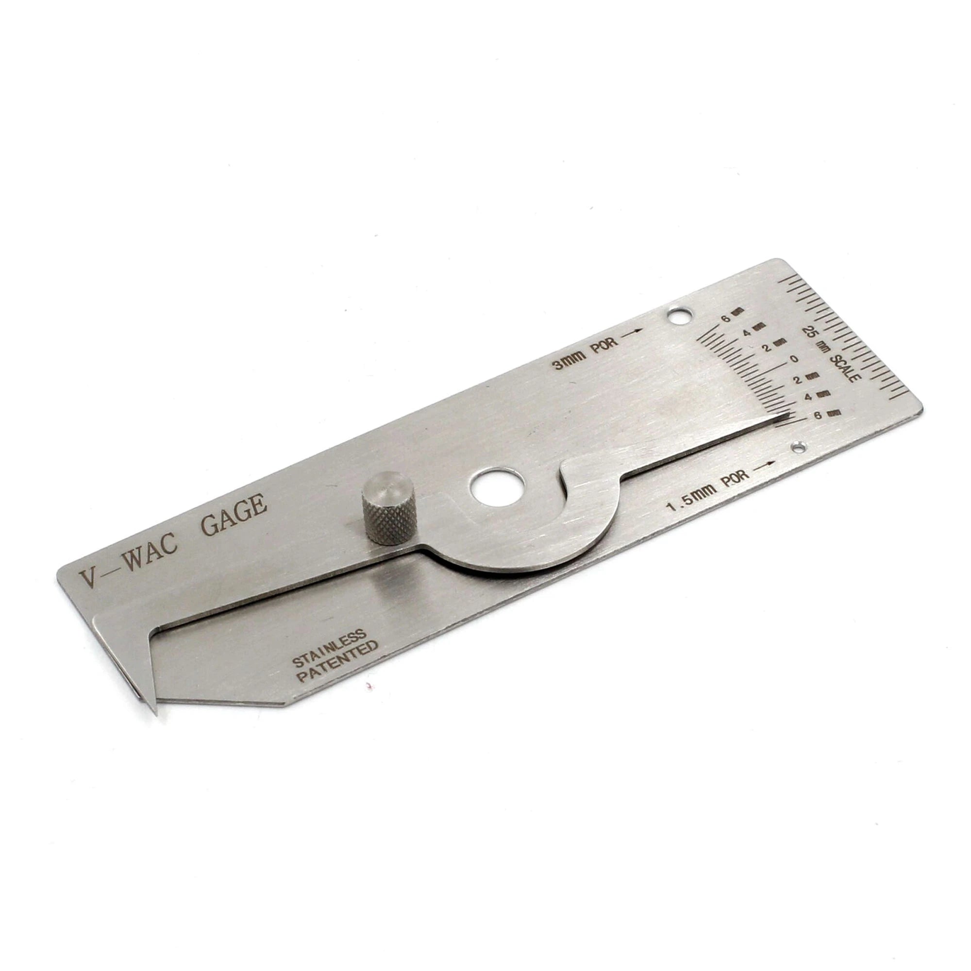 V-Wac Biting Edge Single Welding Gauge Undercut Welder Inspection Gage Metric MM