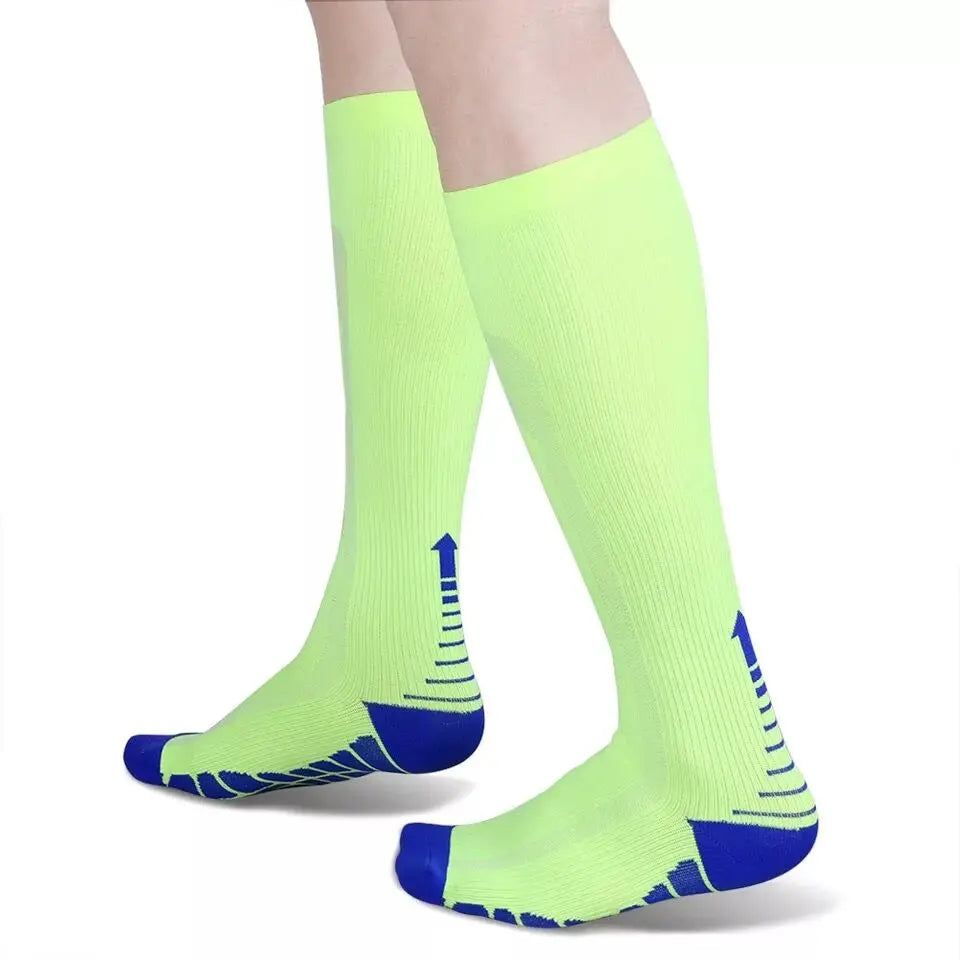 1 Pair Compression Socks Women And Men Stockings Best Medical Nursing Hiking Travel Flight Socks Running Fitness Socks