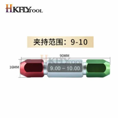 CNC Red Green Clamp Holder Needle Gauge Double Heads Pin Handle Go-and-not-go Plug Gauge Measuring Tool