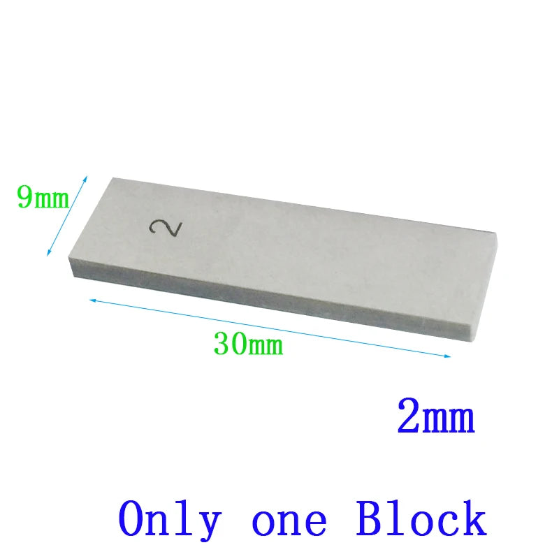 Steel Block Gauge Measure Gage Block Steel Square Gage Block 1mm, 2mm, 3mm, 4mm, 5mm, 6mm, 7mm, 8mm-9mm 100mmSteel Square Gauge