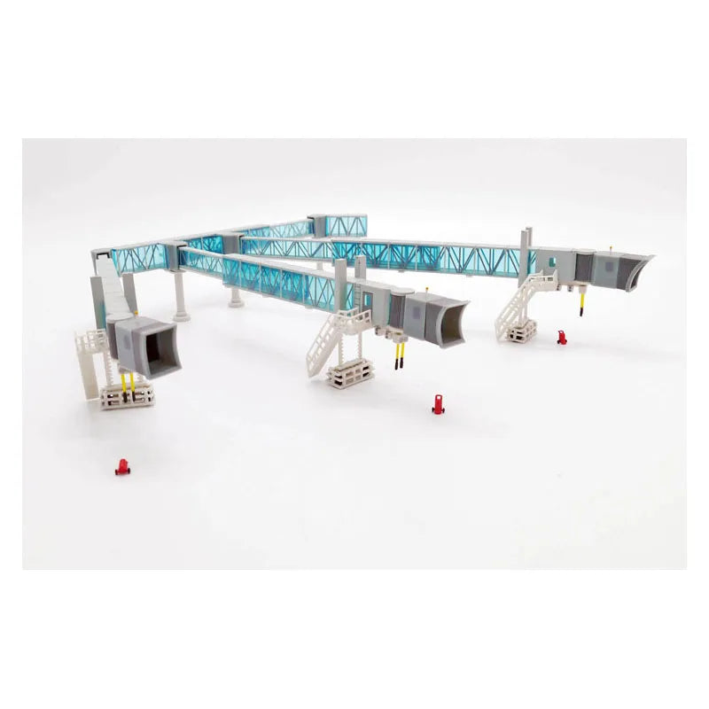 1:200 Plastic Collectible Airport Passenger Bridge Gift JC Wings LH2278 Blue for Airbus A380 Model