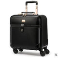 24 Inch Spinner suitcase Travel Rolling Luggage Suitcase Leather Business Spinner Travel Rolling Luggage bag trolley bags wheels