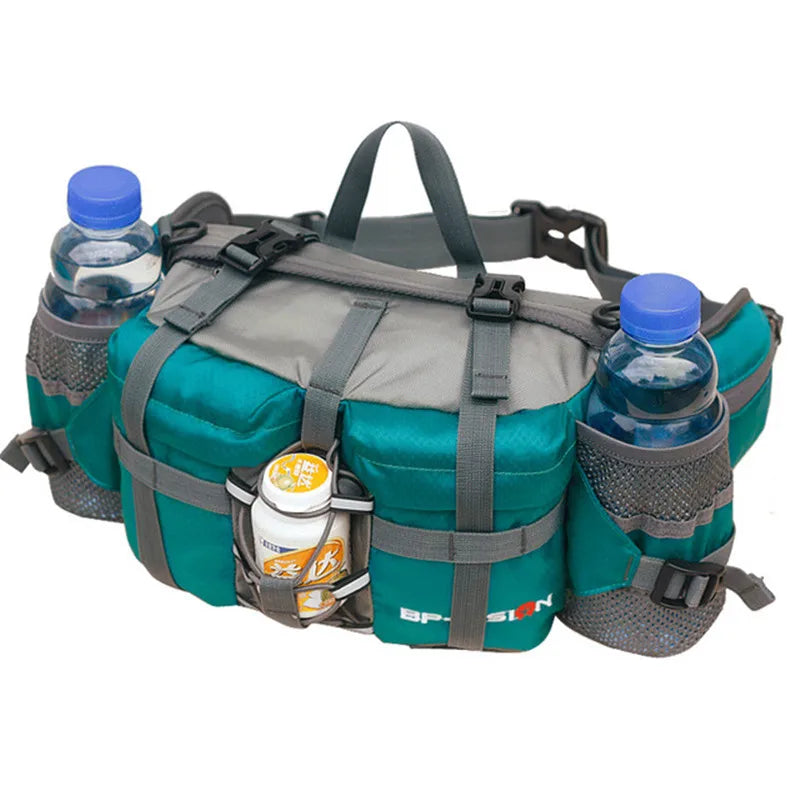 5L Outdoor Sports Waist Bag Men Women Camping Hiking Travel Shoulder Bag Fishing Riding Kettle Backpack Waterproof Rucksack