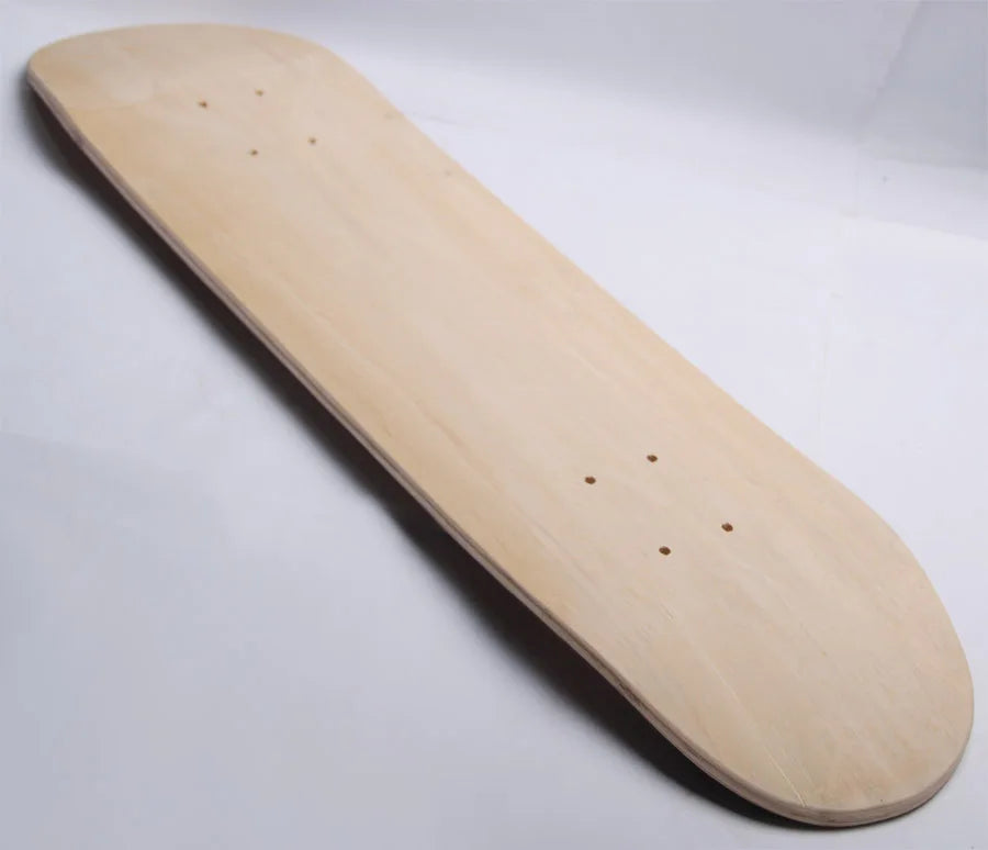 7-9 Layers Maple Skateboard Deck Double Rocker Mini Cruiser Dance Skateboards Natural Maple Wood Skate Board High elasticity