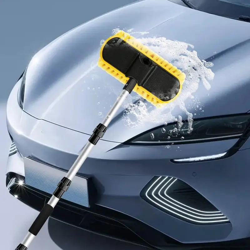 10" Car Wash Brush Head Ultra Soft Non-Scratch Bristle Suitable for Truck RV Boat Auto Home Wall Cleaning