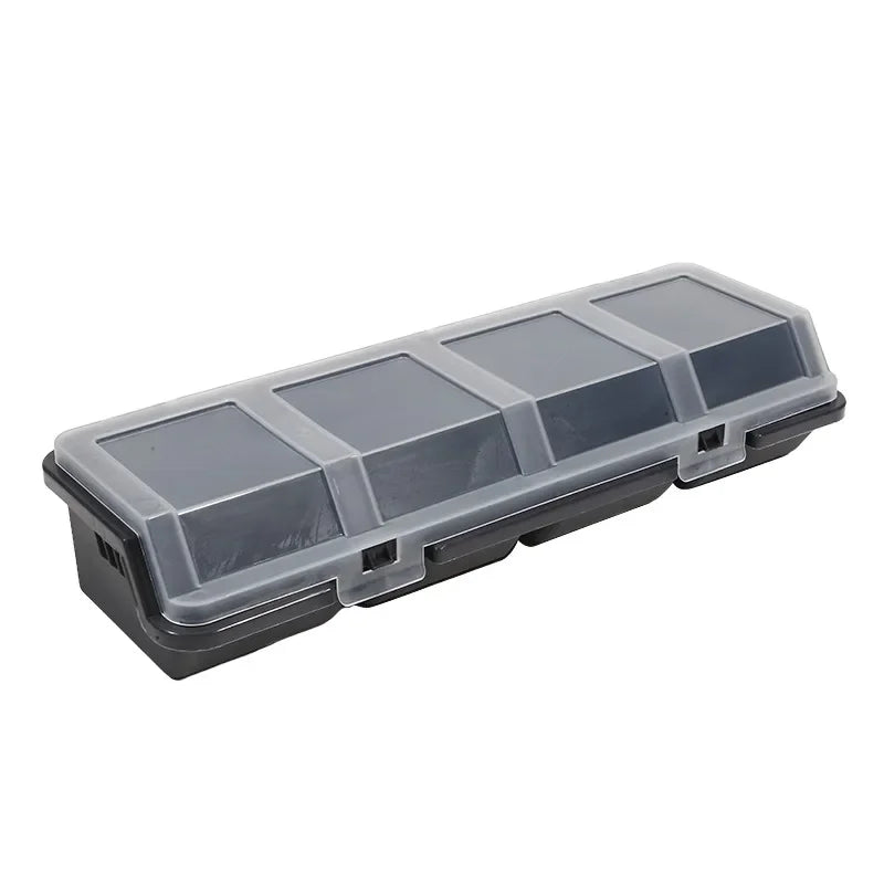 Convenient Multi-Compartment Screw and Small Parts Storage Box Durable Plastic Hardware and Jewelry Storage Box