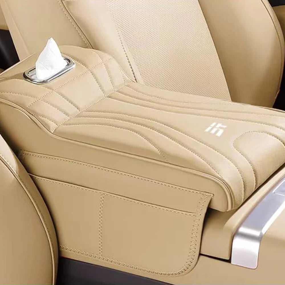 NEW For Chery Jetour Traveler T1 2024+ Armrest BoxHeight Pad Protective Cover Dedicated Central Tissue Box Elbow Support Storage