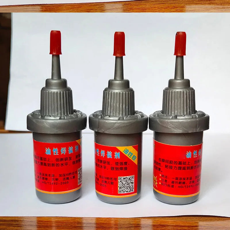 1pcs Super Glue Metal Welding Flux Oily Strong Welding Universal Glue Oily Raw Glue Welding Flux Glue Multi Purpose Adhesive
