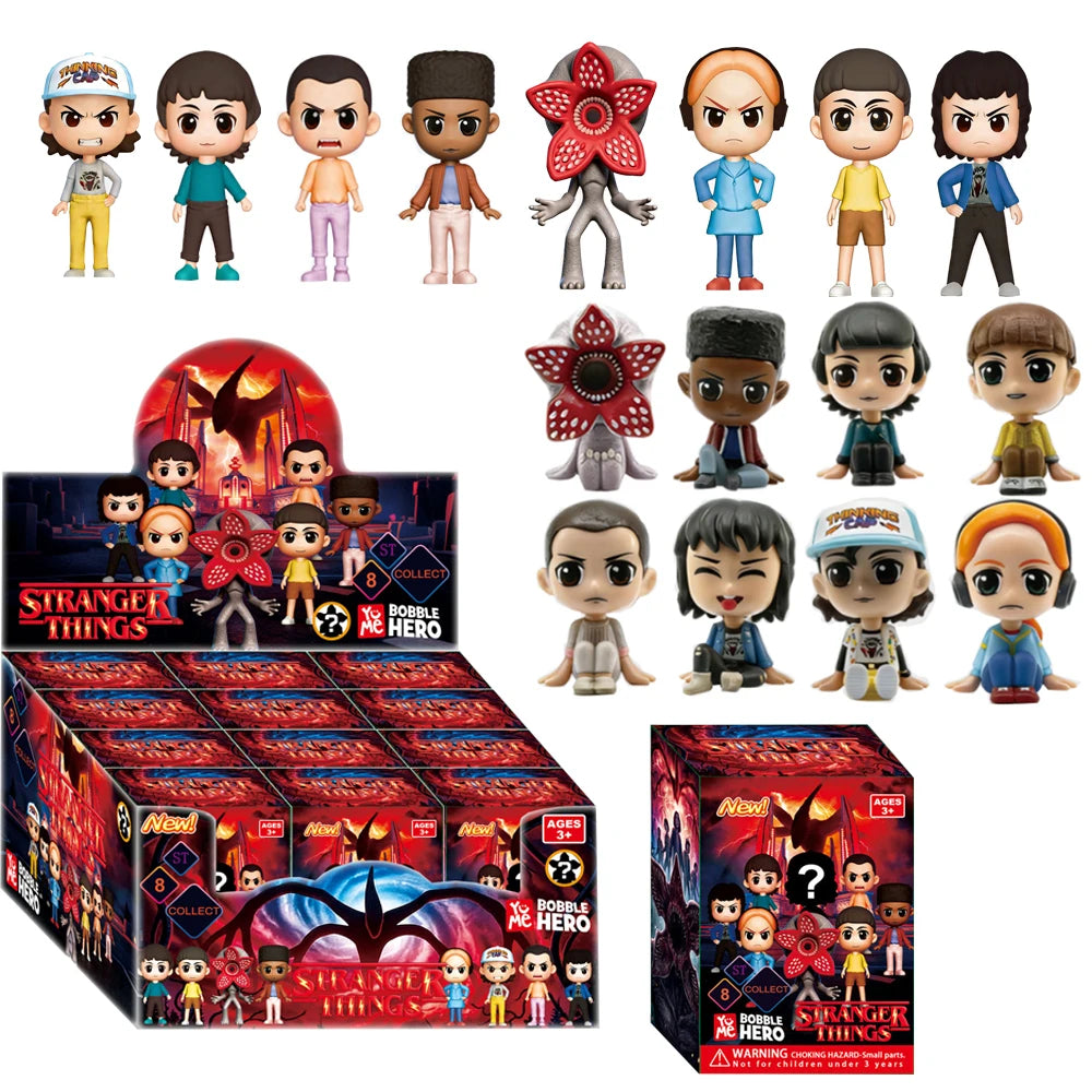 2026 Stranger ELEVEN Demogorgon DUSTIN Barb Steve Robin Toy Figure Pocket Things Model Toyschildren's toys ﻿