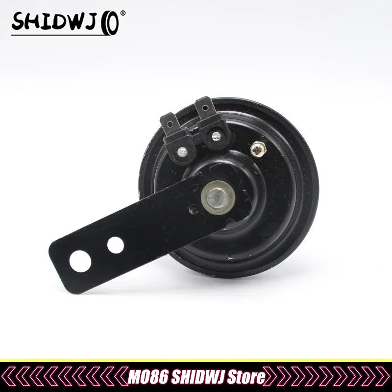 1Pcs 100db Motorcycle Motor Scooter Loud Sound 12v 24v Motorcycle Horn Universal Waterproof Electric Horn
