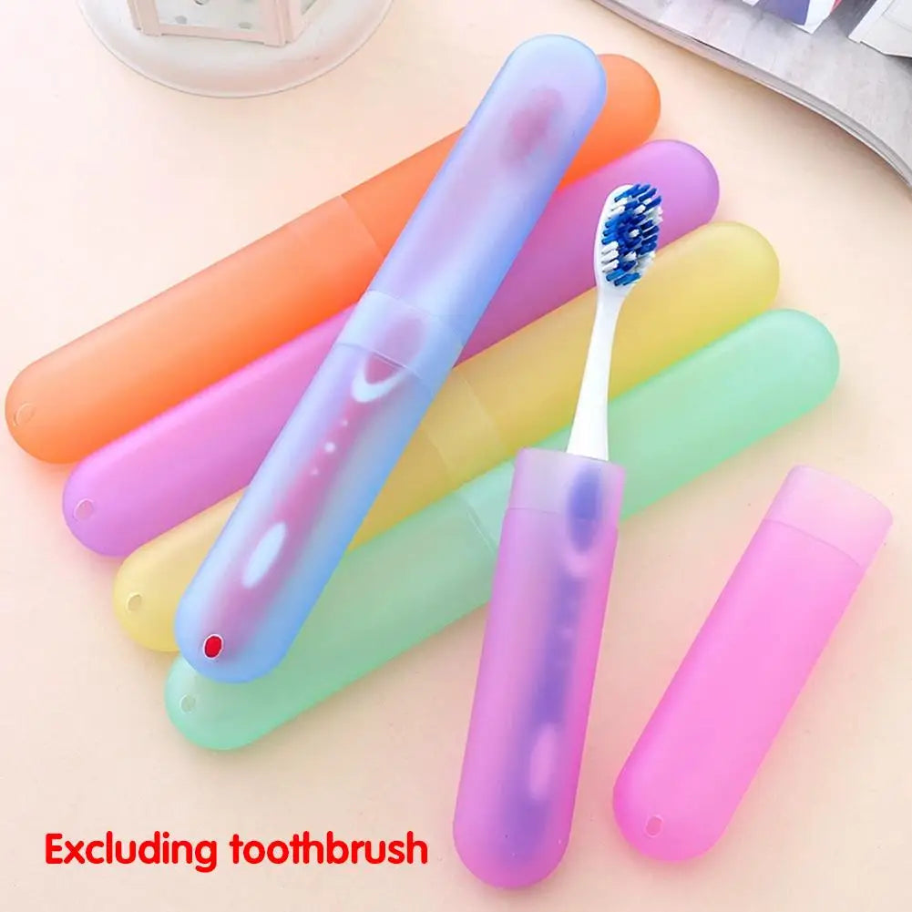 Ravel Portable Toothbrush Box, Breathable Toothbrush Storage Box, Frosted Dustproof Toothbrush Protection Box, Toothbrush Cover