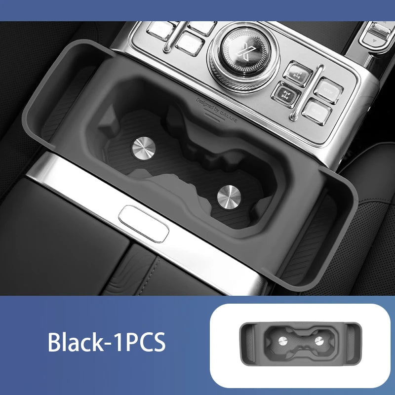For Jetour G700 2025+ Center Console Gear Shifter Cup Holder Silicone Anti-slip Cup Mat Storage Box Interior Car Accessories