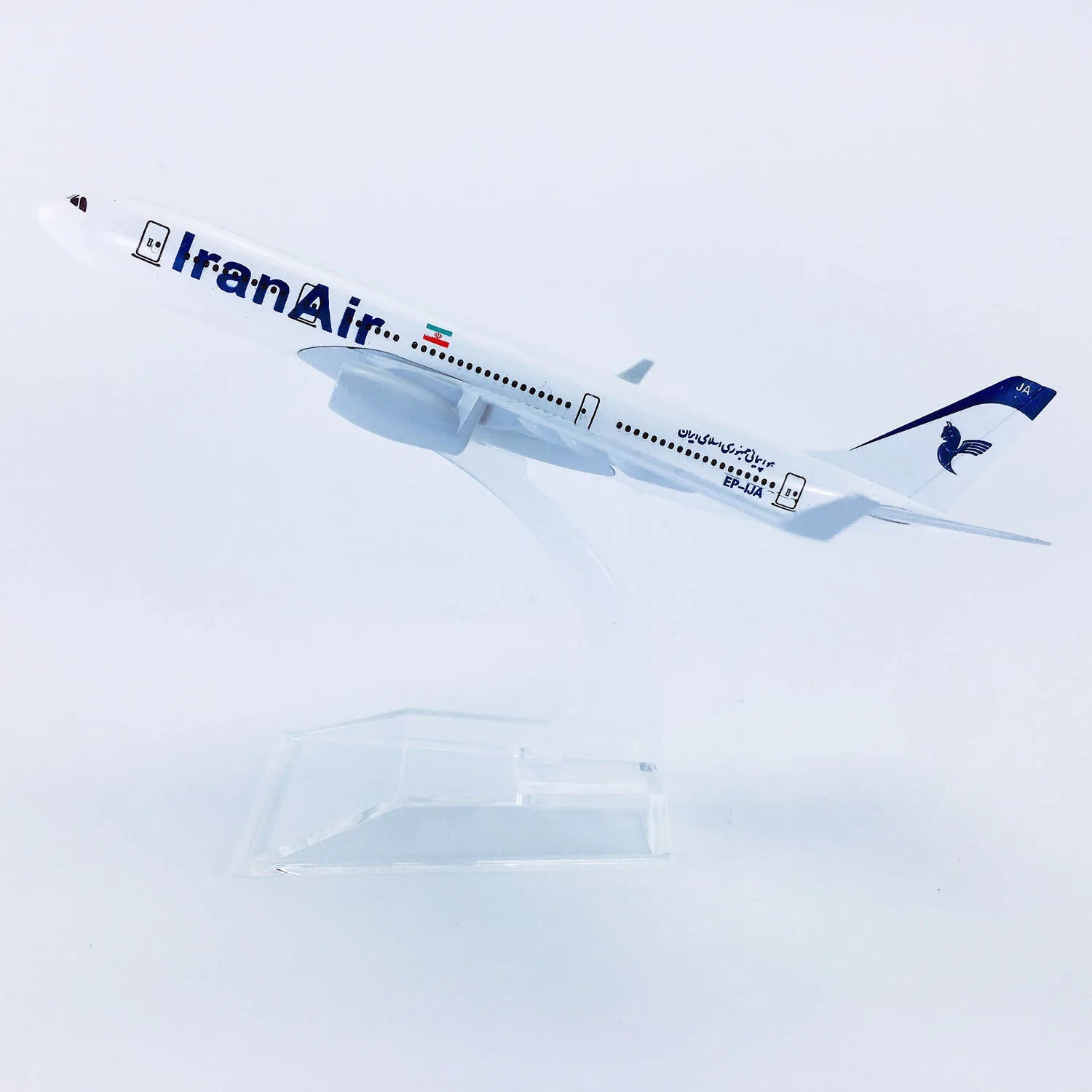 Kids Toys For Boys 1/400 Scale Diecast Alloy Aircraft 330 A330 Iran Air 16cm Plane Model Aircraft Decoration Children Gift