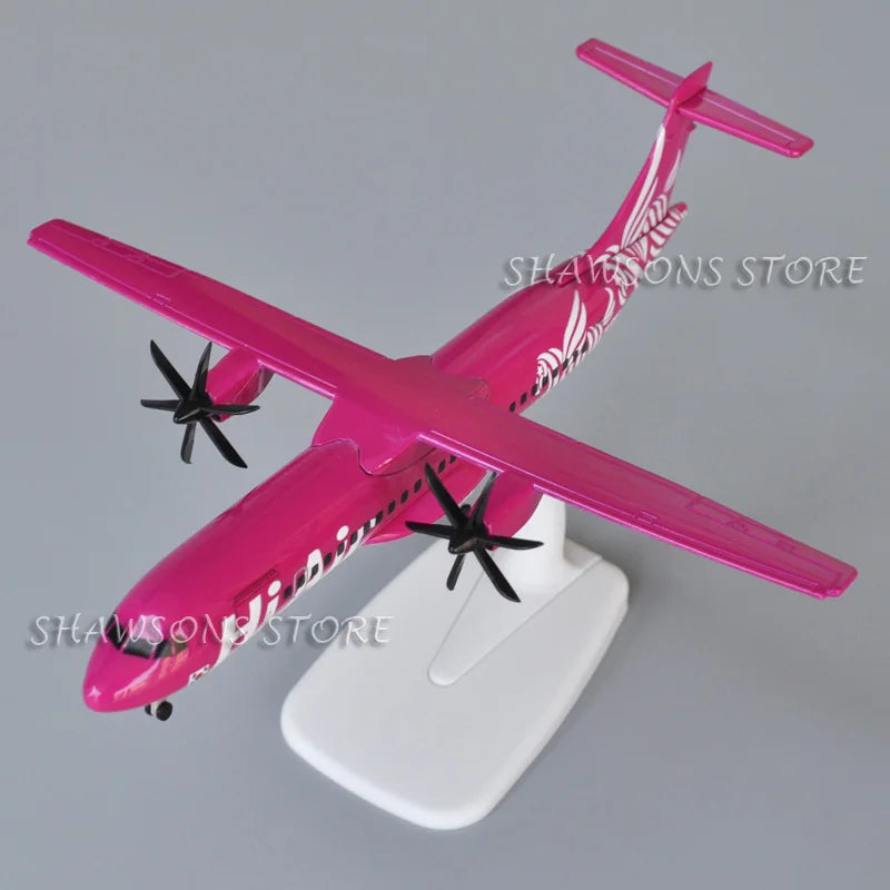 1:140 Diecast Metal Model Plane Toy ATR-72 ATR 72-600 Korea Hi Air Airliner Miniature Replica