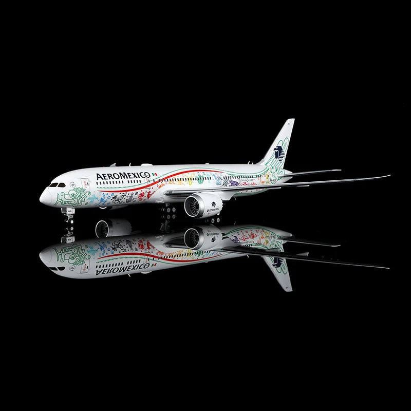 L2273 Alloy Collectible Plane Gift SQ Wings 1:200 Aeroméxico Boeing B787-9 "Dreamliner" Diecast Aircraft Jet Model XA-ADL