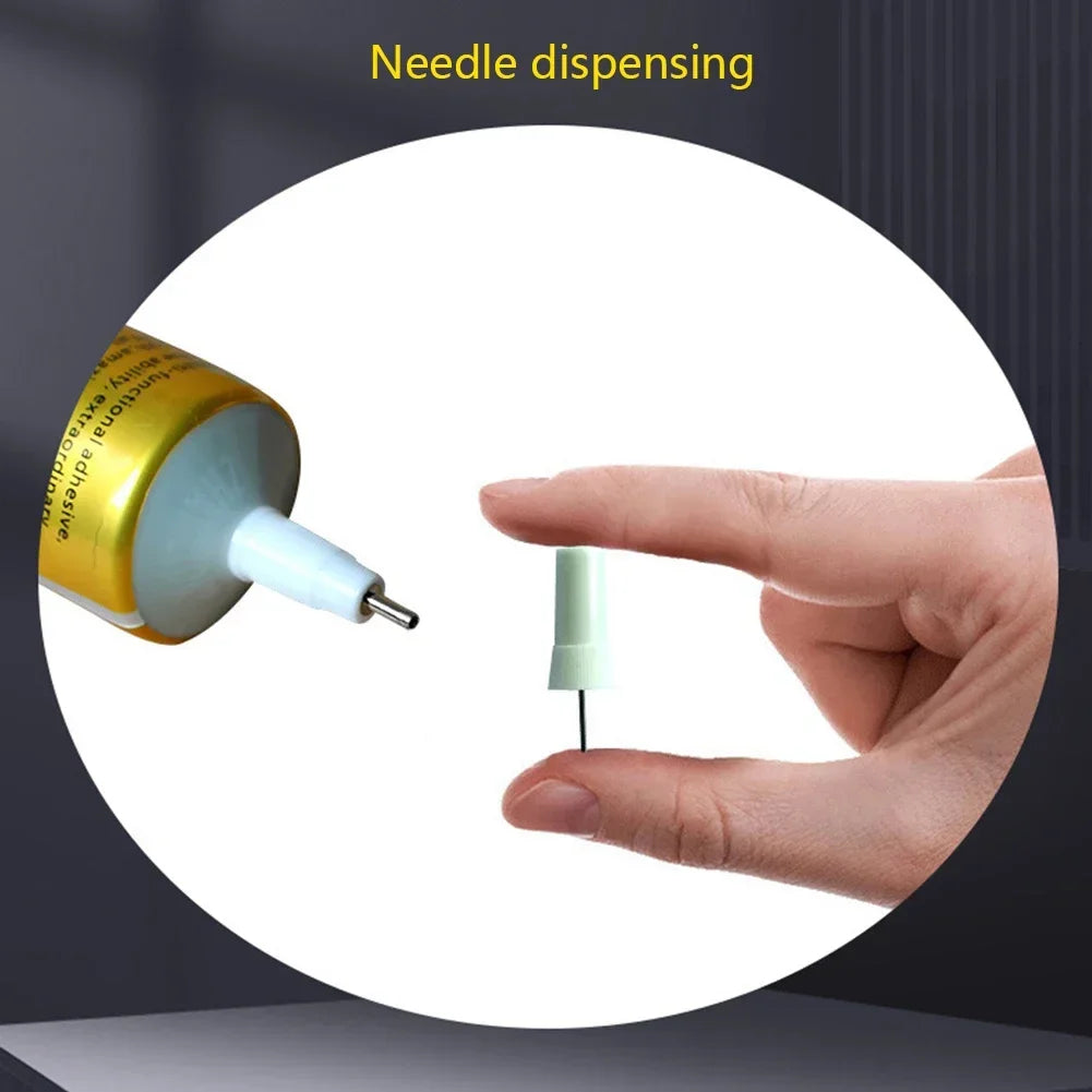 Mobile Phone Tablet Repair Adhesive T7000 Black Contact Strong Repair Glue 15ML 50ML Adhesives Glue with Fine Needle Outlet