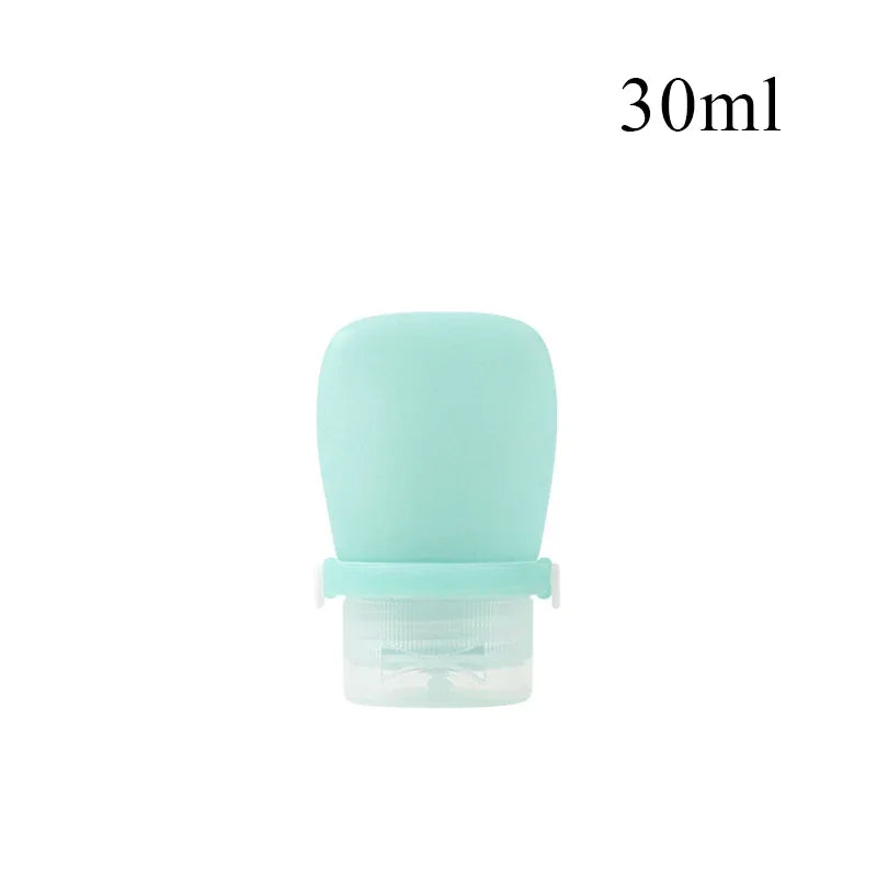 table Silicone Travel Bottle Cosmetic Storage Refillable Lotion Bottle Leakproof Shampoo Container Squeeze Tube Empty Bottle