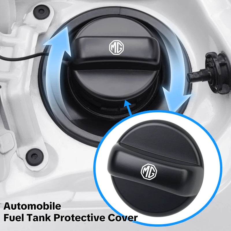 Car Zinc Alloy Fuel Tank Cap Dustproof Petrol Cover Accessories For Morris Garages MG 3 5 6 7 HS ZS GS Hector TF GT ZR RX5 RX8