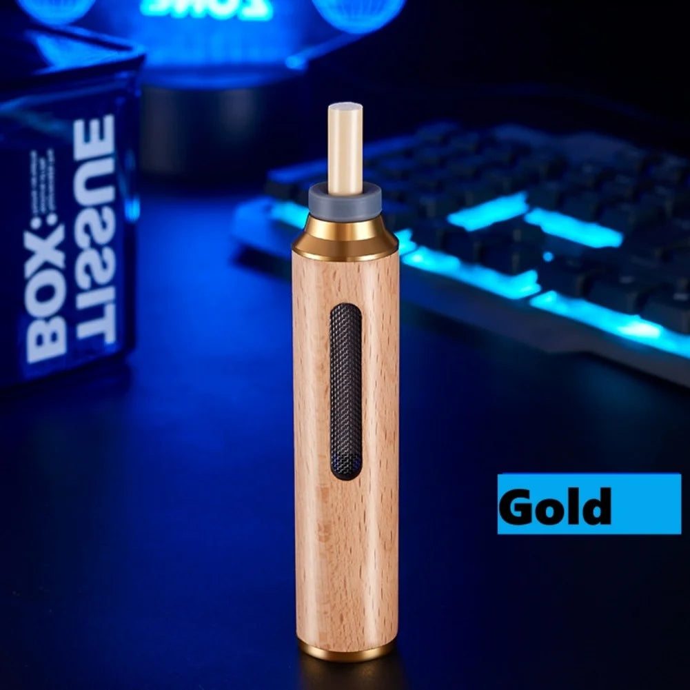 Universal Handheld Car Anti-ash Ashtray Portable Anti Soot-flying Cigarette Holder Wood Cigarette Cover Auto Ashtray Storage
