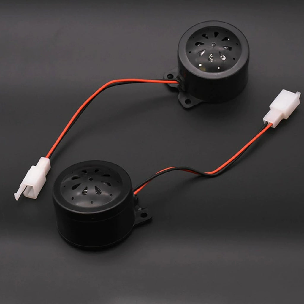 Electric Tricycle Reversing Horn 48V 60V Two Wire Backup Warning Speaker Loud Reverse Alarm for Scooter Trike Easy Install