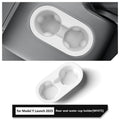 for Tesla Model Y Juniper/Launch 2025 Car Cup Holder The Second Row Water Cup Holder Drinks Storage Case Interior Accessories