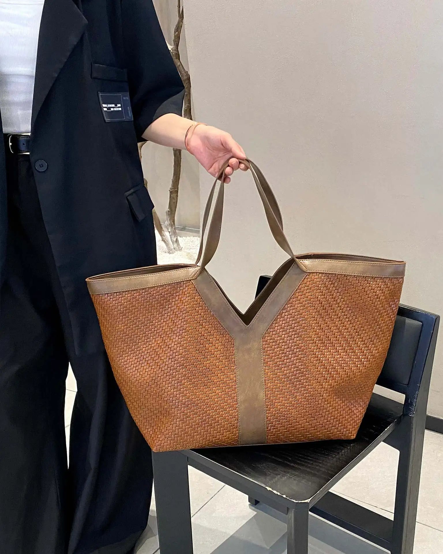 Trendy Design Simple Unique Leisure Diaper Bags For Ladies Luxury Brand Elegant Crossbody Bag Leather Tote