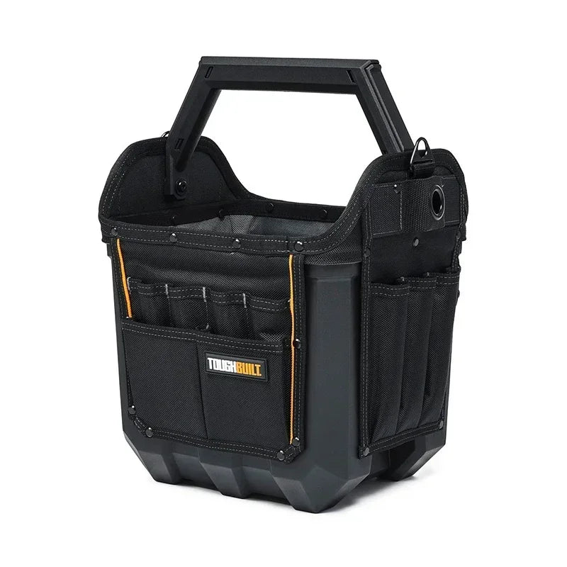 TOUGHBUILT TB-CT-82-12 12 inch hard bottomed tool bag is sturdy, easy to use, portable, and multi storage expert level