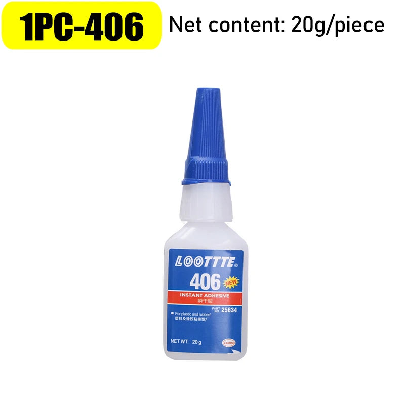 10/1pc 495/401/406 Strong Glue Quick Drying Instant Liquid Glue High Temperature Resistant Adhesive for Metal Plastic Wooden