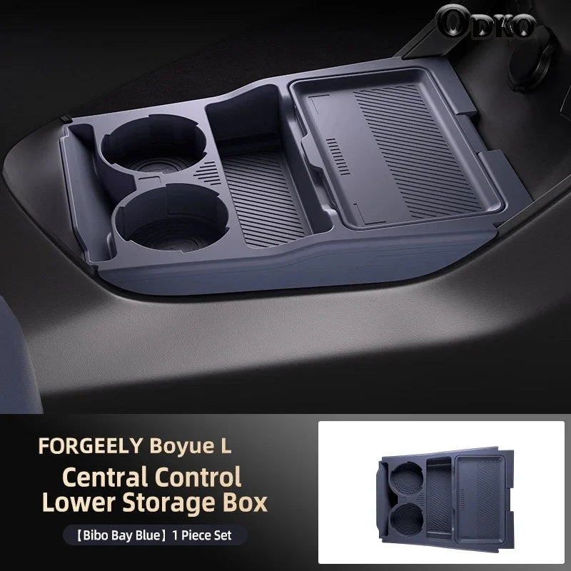 Silicone Storage Box For Boyue L Ultra Car Dashboard Lower Layer Eyeglass Storage Organizer Car Interior Accessories