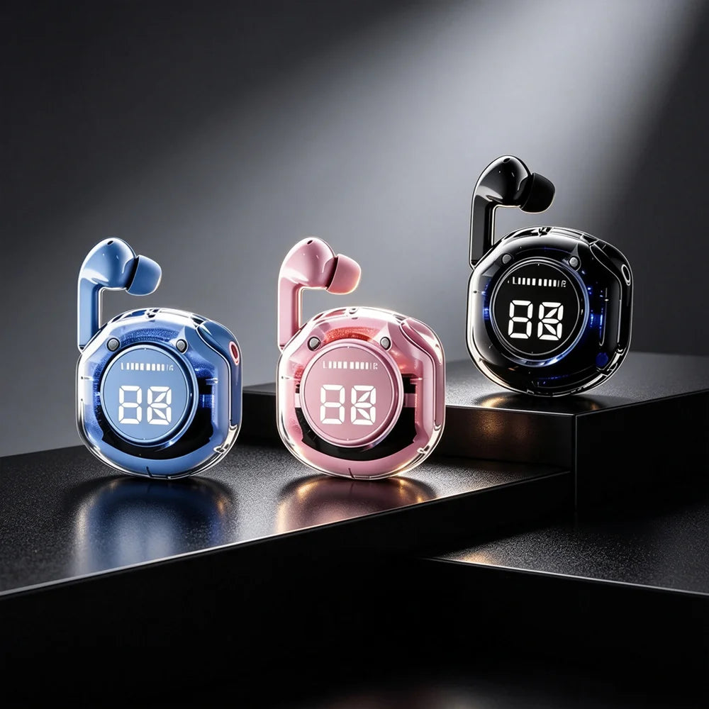 Original TWS Wireless Earphone Bluetooth 5.3 Headphones Sport Gaming Headsets Noise Reduction Earbuds Bass Touch Control