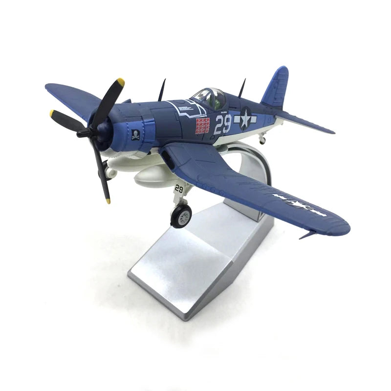 JASON TUTU 1/72 Scale U.S. Navy F4U pirate carrier-based land-based fighter alloy military aircraft model finished product
