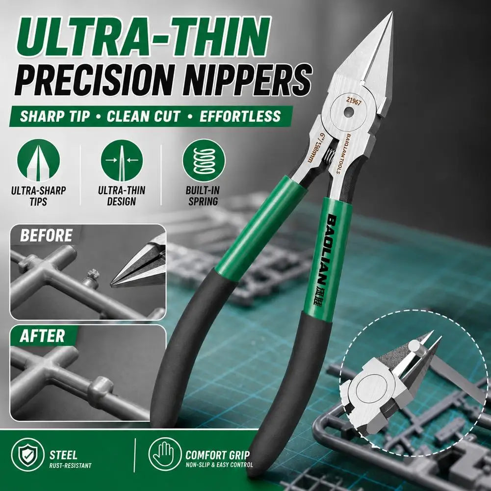 Industrial Grade Special Sharp Side Mouth Pliers,High Hardness Electrician Small Diagonal Pliers,Electrician Manual Tool ﻿