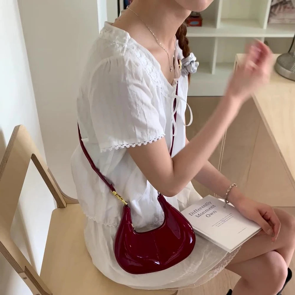 Fashion Mini Handbag Women 2025 New Autumn Winter Detachable Design Korean Retro Patchwork Single Shoulder Crossbody Bags