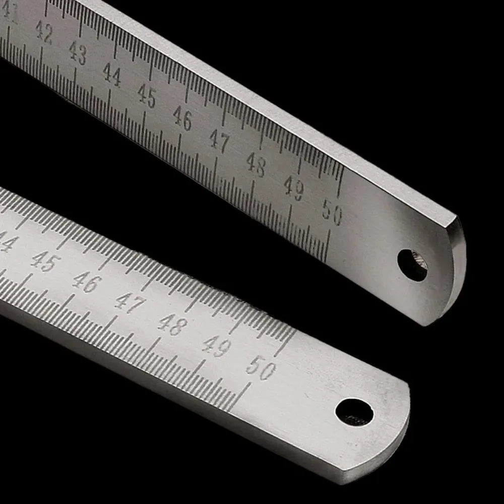 2026Stainless Steel Ruler - 20" Professional Measuring Tool & Emergency Window-Breaking Lifesaver