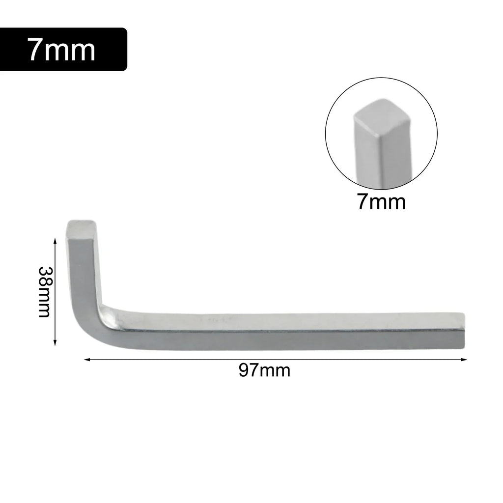 3-8mm L Shape Square Head Wrench Square Key 4 Point Wrench Screwdriver Set For Tighten Square Screw Universal Wrench Hand Tools
