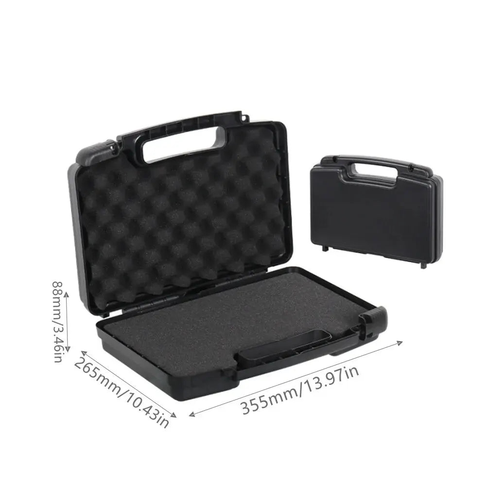 Multifunctional Hardware ToolBox Portable Plastic Instrument Case Notebook Protective Storage Box Outdoor Equipment Tool Case