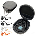 For SHOKZ AS600/650/700 Sport Headphones Carry Bag with Mesh Bag Protective Carrying Box Anti-Scratch for Outdoor Travel Commute