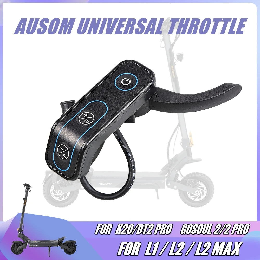 Original Throttle for AUSOM F1 MAX K20 PRO GOSOUL 2 DT2 L1 L2 KUGOO F3 PRO MAX PLUS Electric Scooter Finger Speed Accelerator