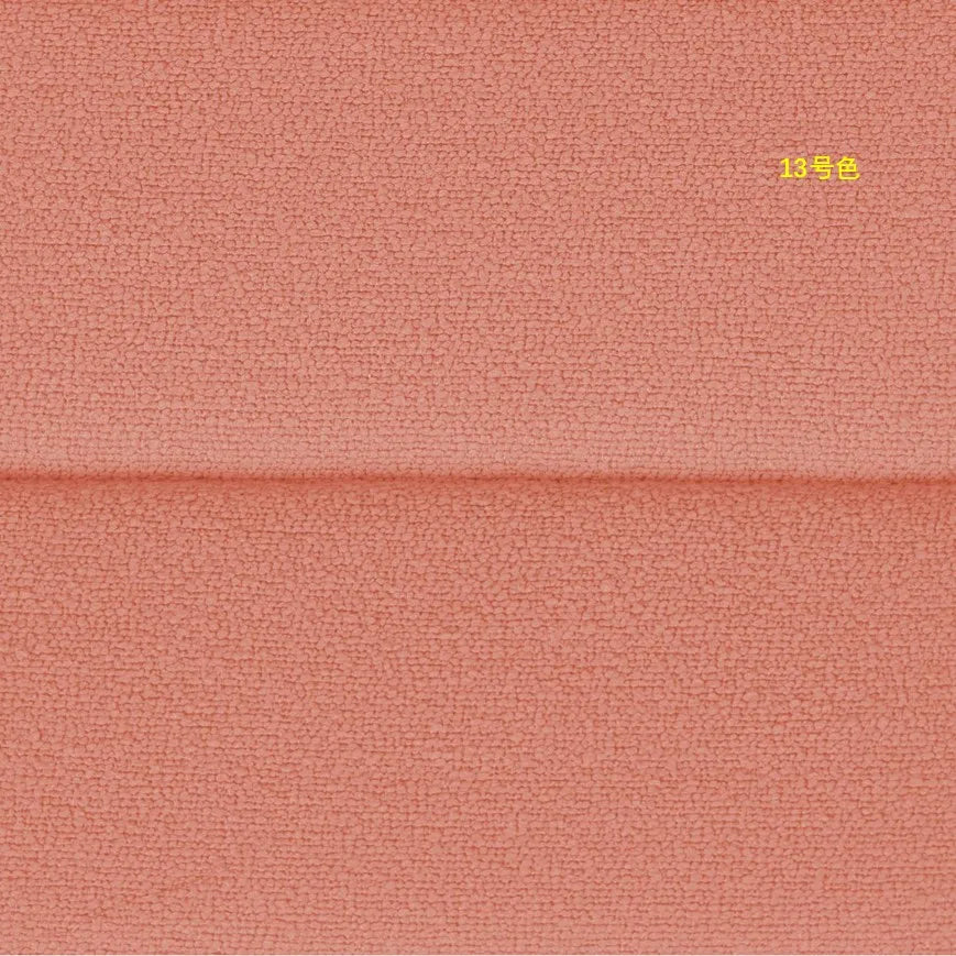 Customized Teddy Waterproof Fabric Sofa Cushion Bay Window Pad Bed Head Cushions 50D High-Density Sponge Cushion Non-Slip Cushio