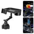 Car Rotatable Food Trays Eating Parked Desk Laptop CupHolder