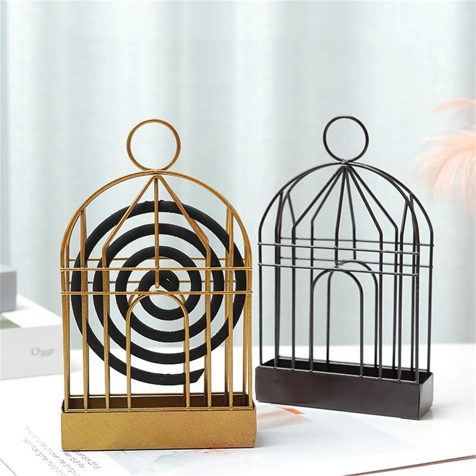 Summer Outdoor Camping Mosquito Coil Holder Tray Portable Hotel Insect Repellent Rack Hanging Bracket Tray Home Camping Supply