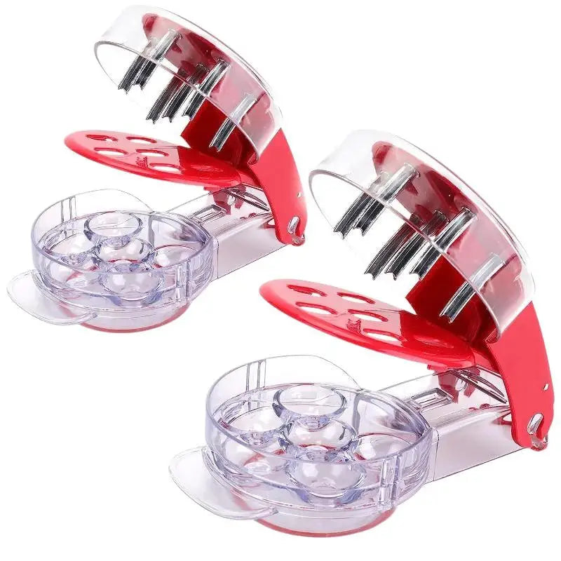 For Home Baking Jam Making Cherry Pitter Tool 6 Slots Fast Pit Removal Food Grade Material