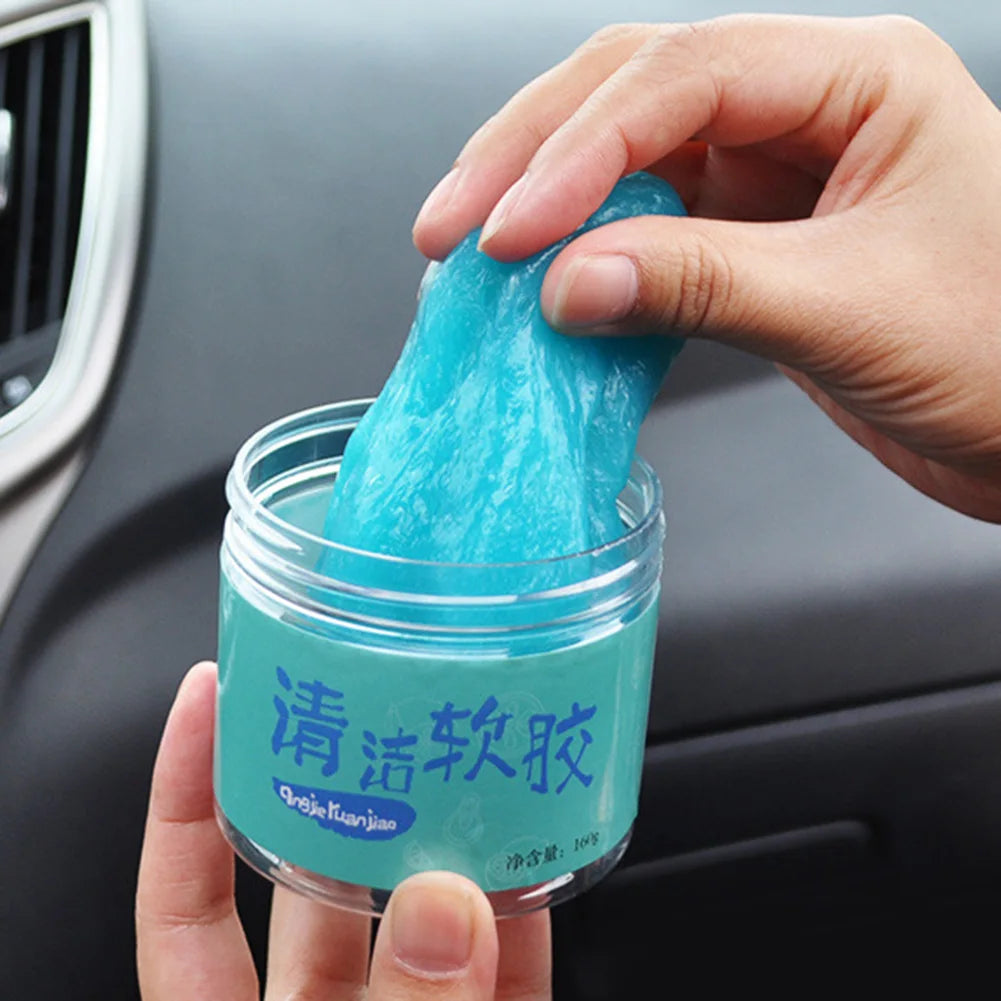 Car Cleaning Soft Glue Dust Remover Gel Car Dust Dirt Cleaner Slime Car Interior Putty Cleaner Home Computer Keyboard Clean Tool