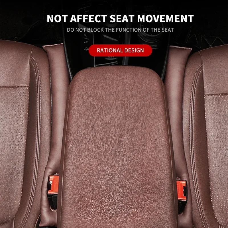 Car Seat Gap Filler PU Leather SoftSide Seam Plug Leak-Proof Filling Strip Car Accessories Interior Universal Car Decoration