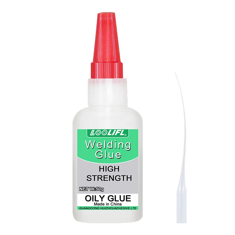 Super instant glue, strong transparent glue, used for plastic, metal, wood, pottery, leather, glass, rubber