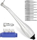 Dental implant torque wrench, universal dental implant tool kit, repair screwdriver blade tip