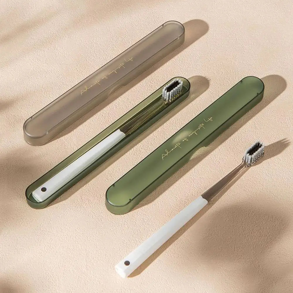 2.5x20.5cm Toothbrush Storage Box Dustproof Travel Toothbrush Container Portable Toothbrush Protector Accessories Wholesale