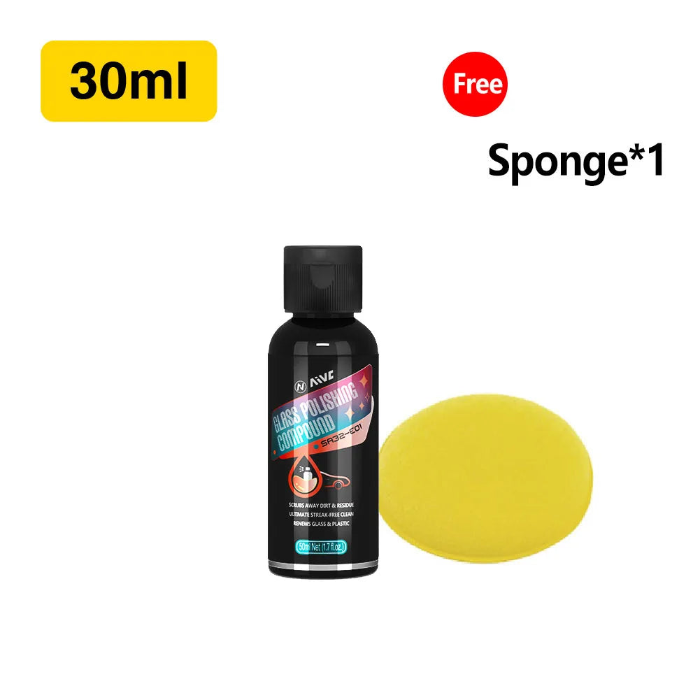 Glass Oil Remover Car Windshield Cleaner Powerful Oil Film Remover Auto Window Glass Polishing Agent