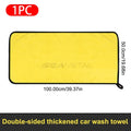SEAMETAL Microfiber Towel 100x50CM Super Absorbent Car Cleaning Detailing Cloth Auto Care Drying Towels for Car Wash Accessories