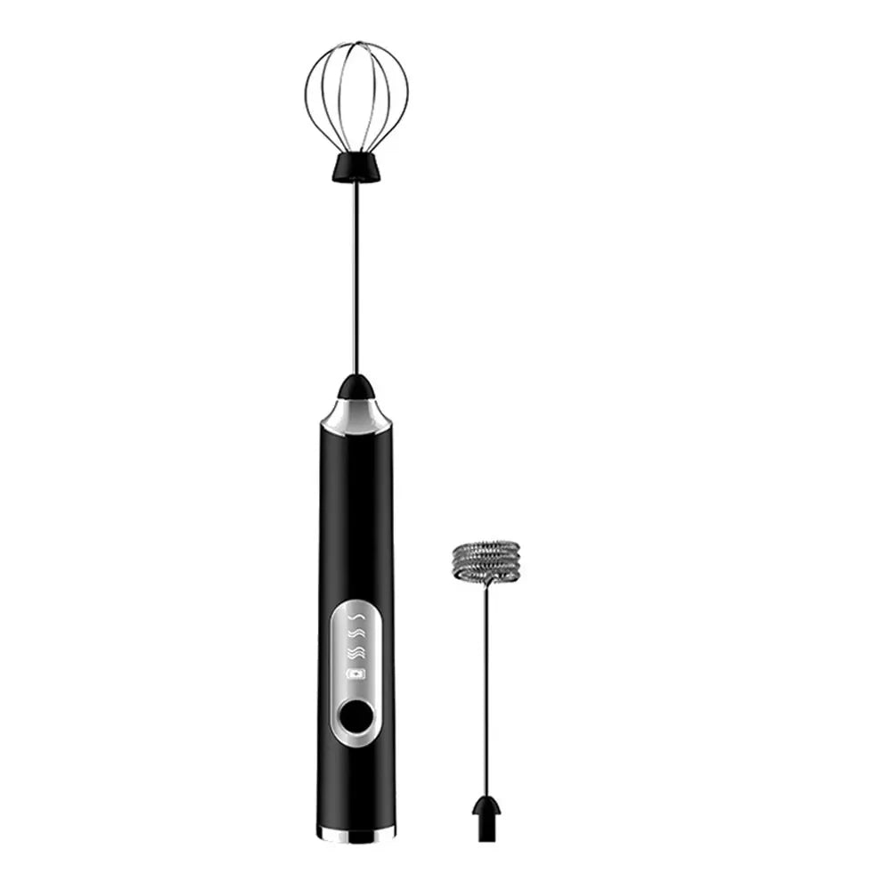 Wireless Electric Milk Frother Handheld Egg Beater USB Rechargeable Handheld Coffee Mixer Milkshake Mixer Frother Food Mixer